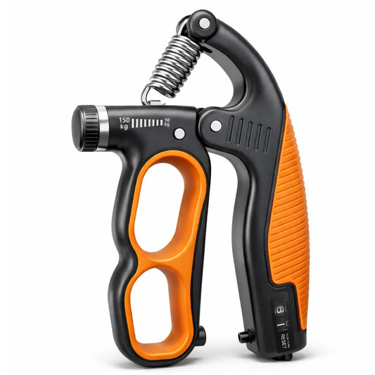 Grip Strength Trainer, 22-330Lbs Adjustable Resistance Forearm Strengthener, Hand Grip Strengthener with Counter, Heavy-Duty Grip Trainer for Wrist & Finger Exercise