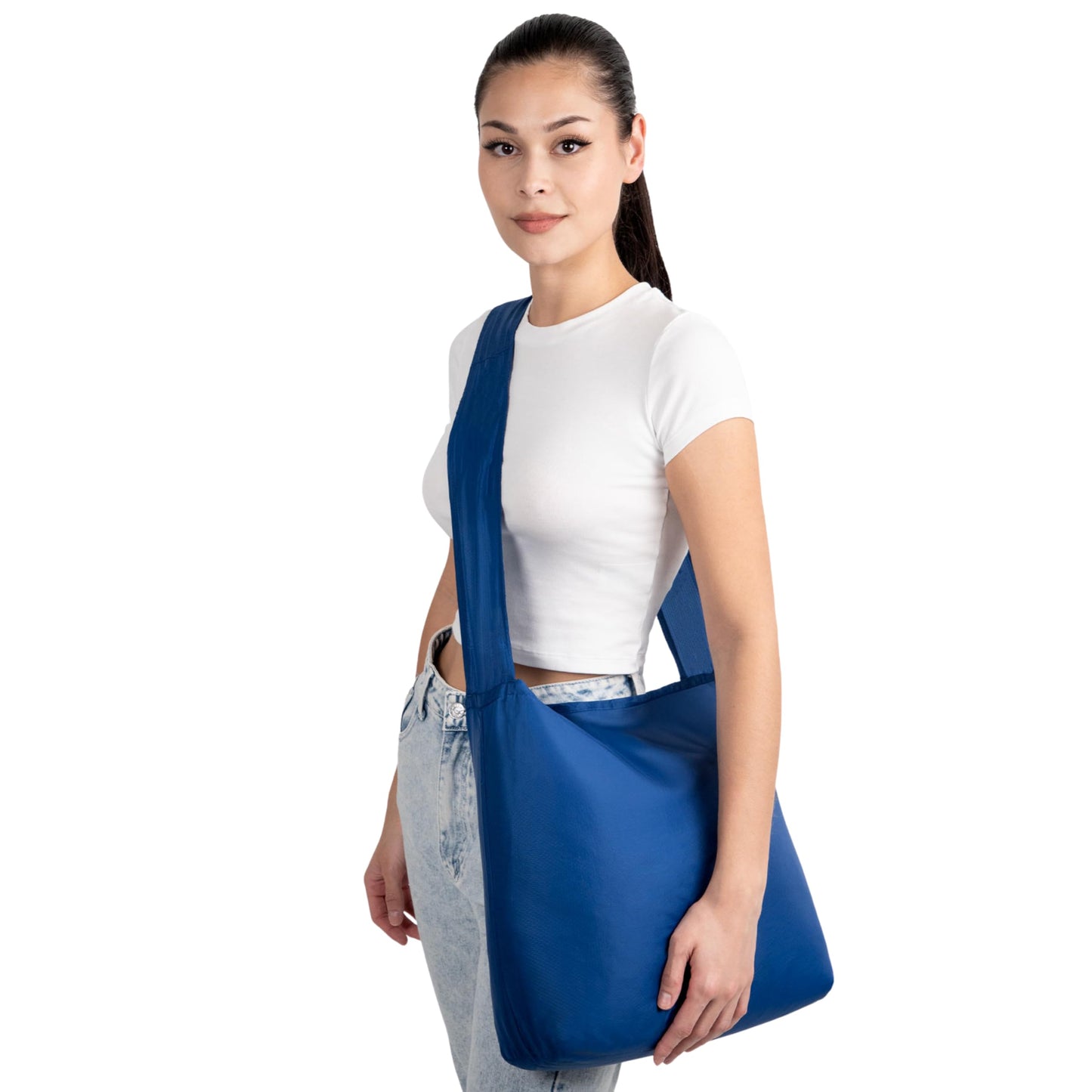 Nanobag Sling - Ultralight 19L Crossbody Bag for Women & Men, Packable Grocery, Travel & Shopping Bag for Everyday Use