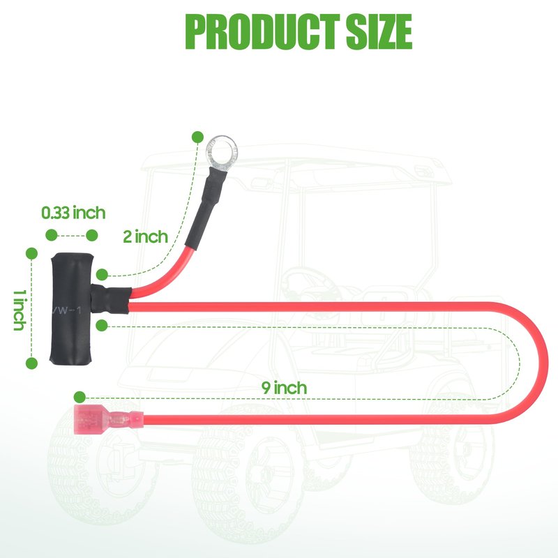 10L0L Reed Switch Assembly for EZGO Electric Golf Carts (1996-2008 TXT, Medalist, Shuttle, ST Express, Utility Vehicles) - Durable Magnetic Sensor Replacement 73051-G07 73051-G18 73051-G28
