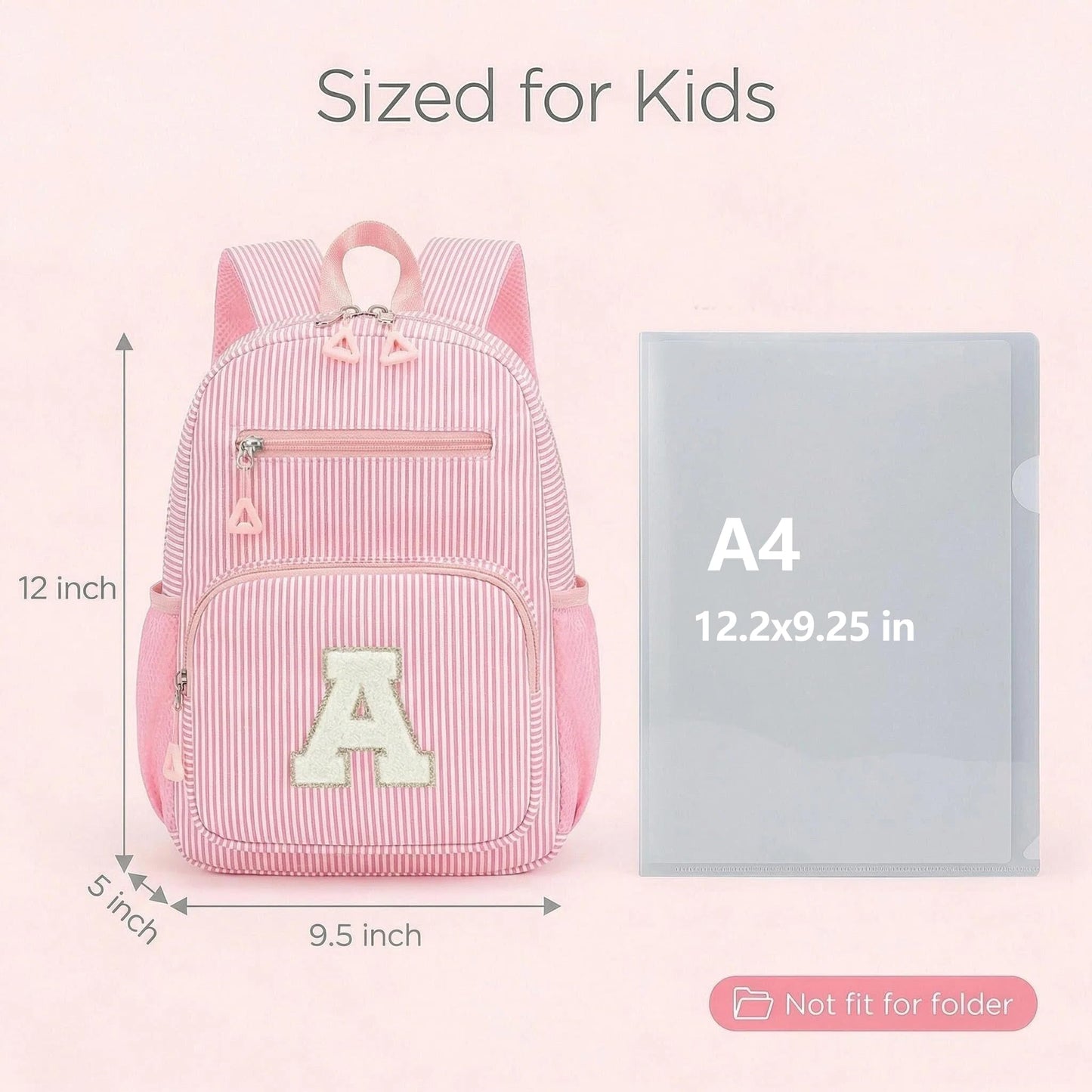 HuiLeo Mini Toddler Backpack for Girls 2-4, Cute Personalized Preschool Kindergarten Backpack for Kids Birthday Gifts (Pink A)