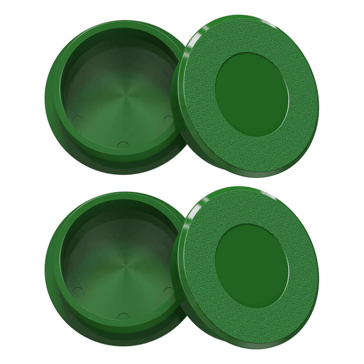 KINGTOP Golf Hole Cup Cover – Fits Standard 4.25" Aluminum & Plastic Golf Cups – Convert Backyard Practice Putting Green to Multi-Use Space, 4-Pack