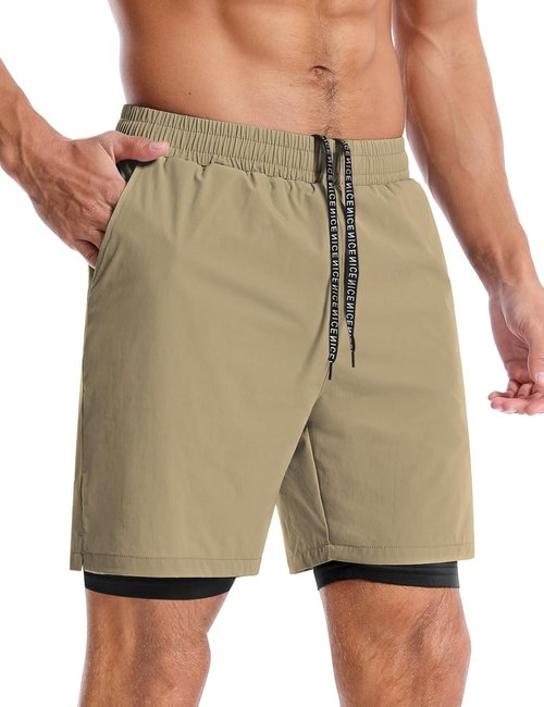 Aolesy Men's Running Shorts - Quick Dry Athletic Gym Shorts with Pockets | 5''/7'' Sizes Available