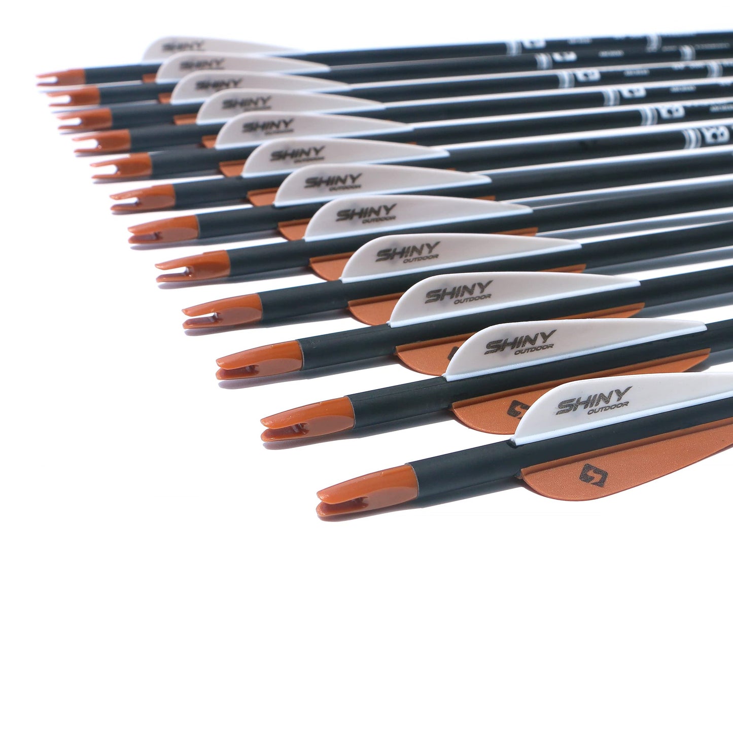 TIGER ARCHERY 30" Carbon Arrows for Compound Recurve Bow Hunting Target