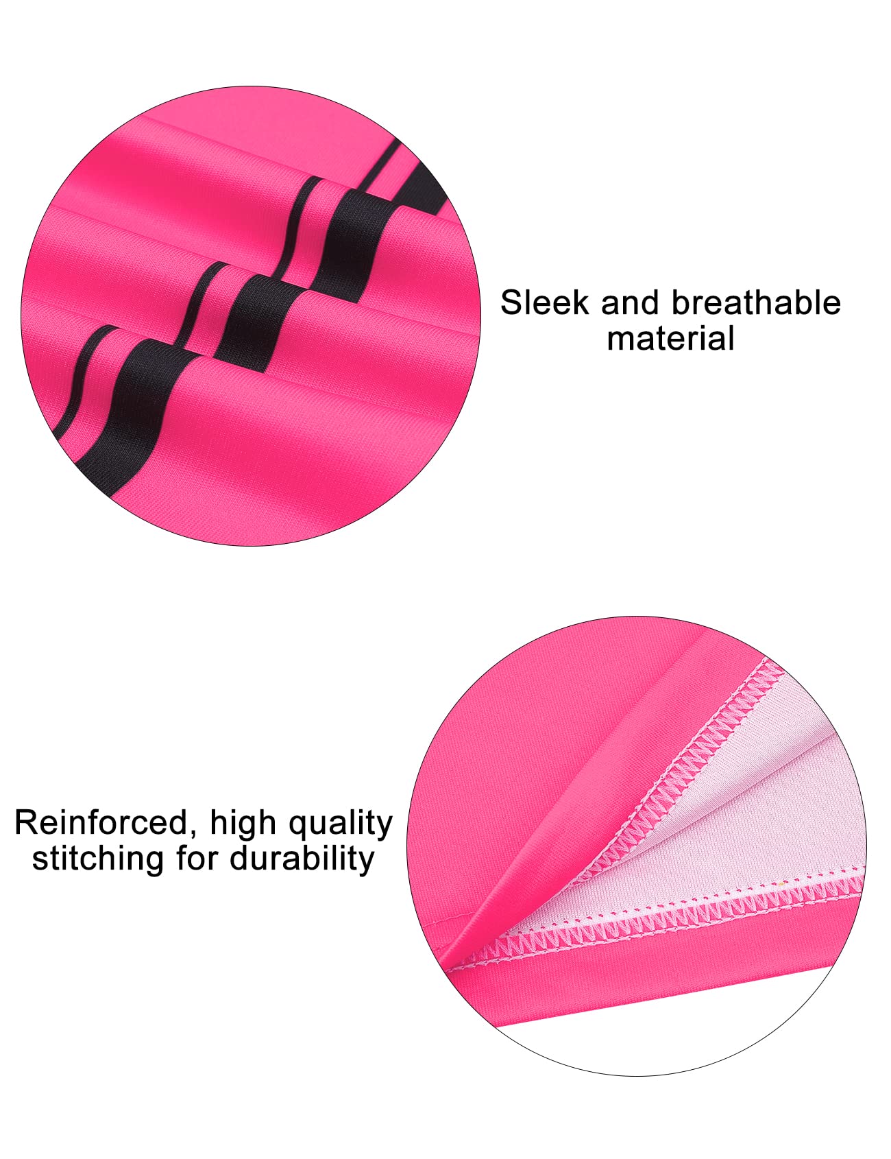 FitsT4 Sports Pro Soccer Referee Jersey Short Sleeve Ref Shirts New-Pink X-Small