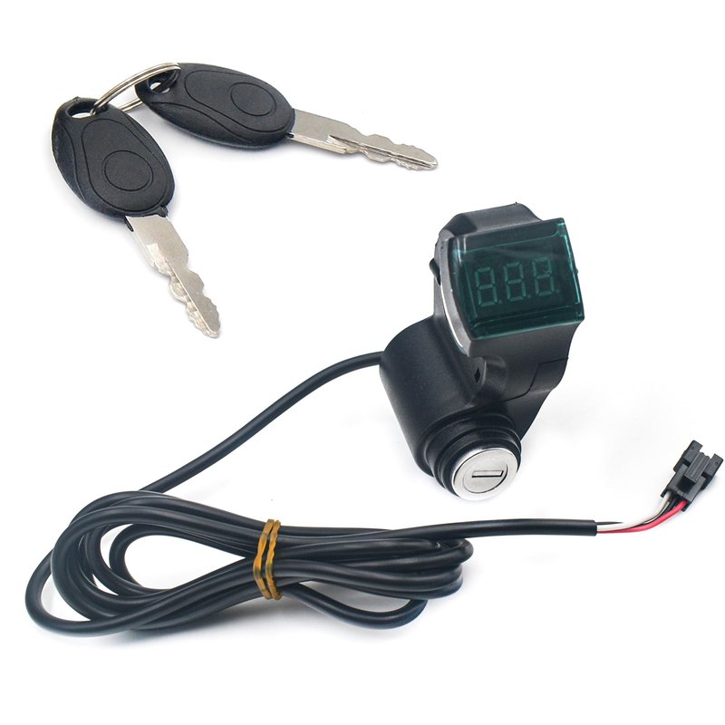 GEARLINTON Scooter Lock for KUGOO M4 Electric Scooter, Cylinder Starter Ignition Key, Power Key Lock Replacement Parts