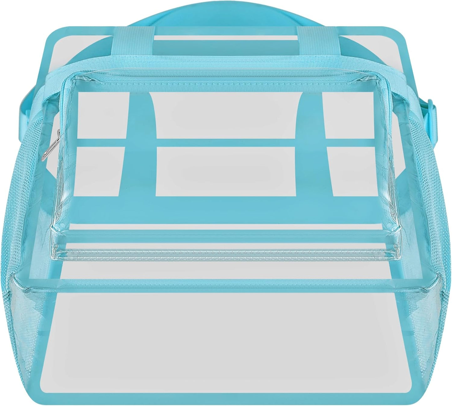 XCU Clear Stadium Bag - Approved 12x6x12 Clear Tote for Events, Work, Sports & Concerts