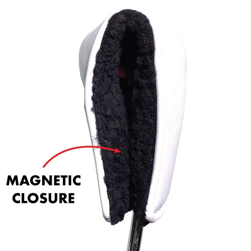 Team Golf NCAA Marshall Tour Blade Putter Cover (White), Fits Most Blade Putters, Scotty Cameron, Taylormade, Odyssey, Titleist, Ping, Callaway