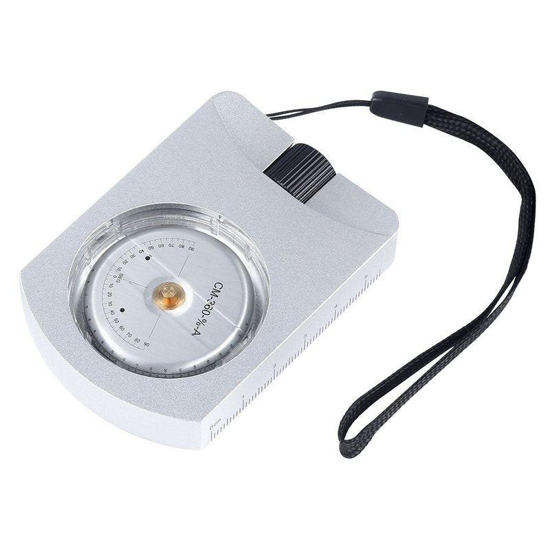Professional Mini Altimeter Aluminum Sighting Clinometer Slope/Height Measurement Tilt Level Meter Angle Finder Clinometer Gauge Measurement Tool