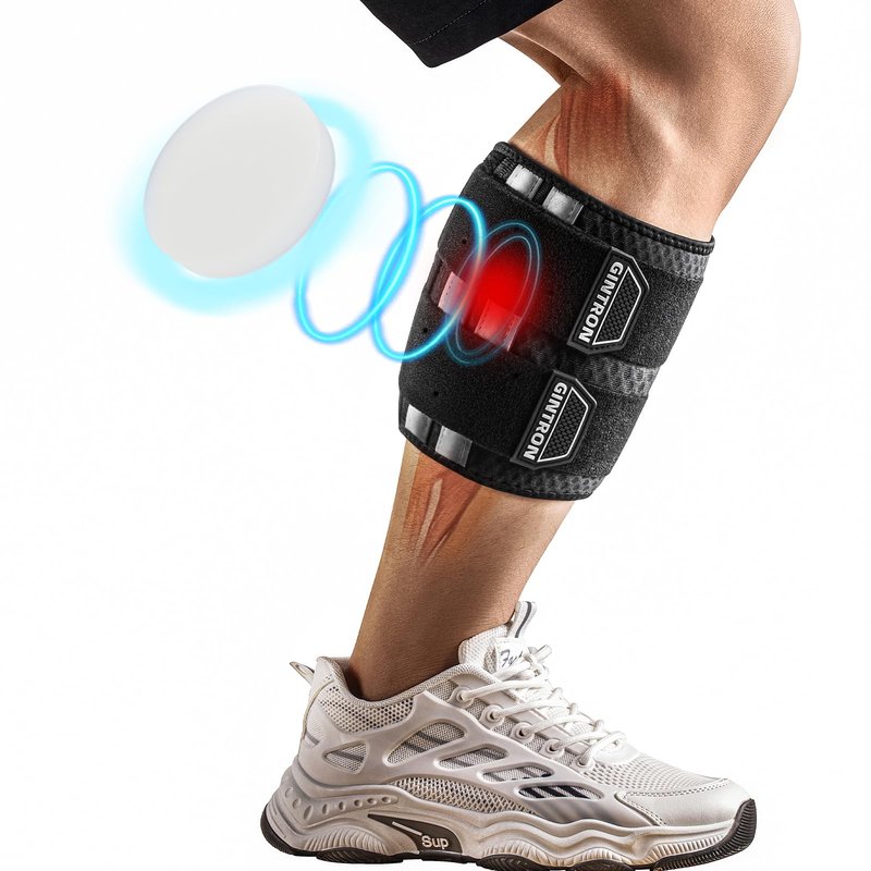 GINTRON Sciatica Pain Relief Brace Devices, Sciatica Nerve Knee Brace with Wider Pressure Pads, Sciatic Ease Pain Relief Calf With Dual Support Targeted Compression for Sciatic, Hip