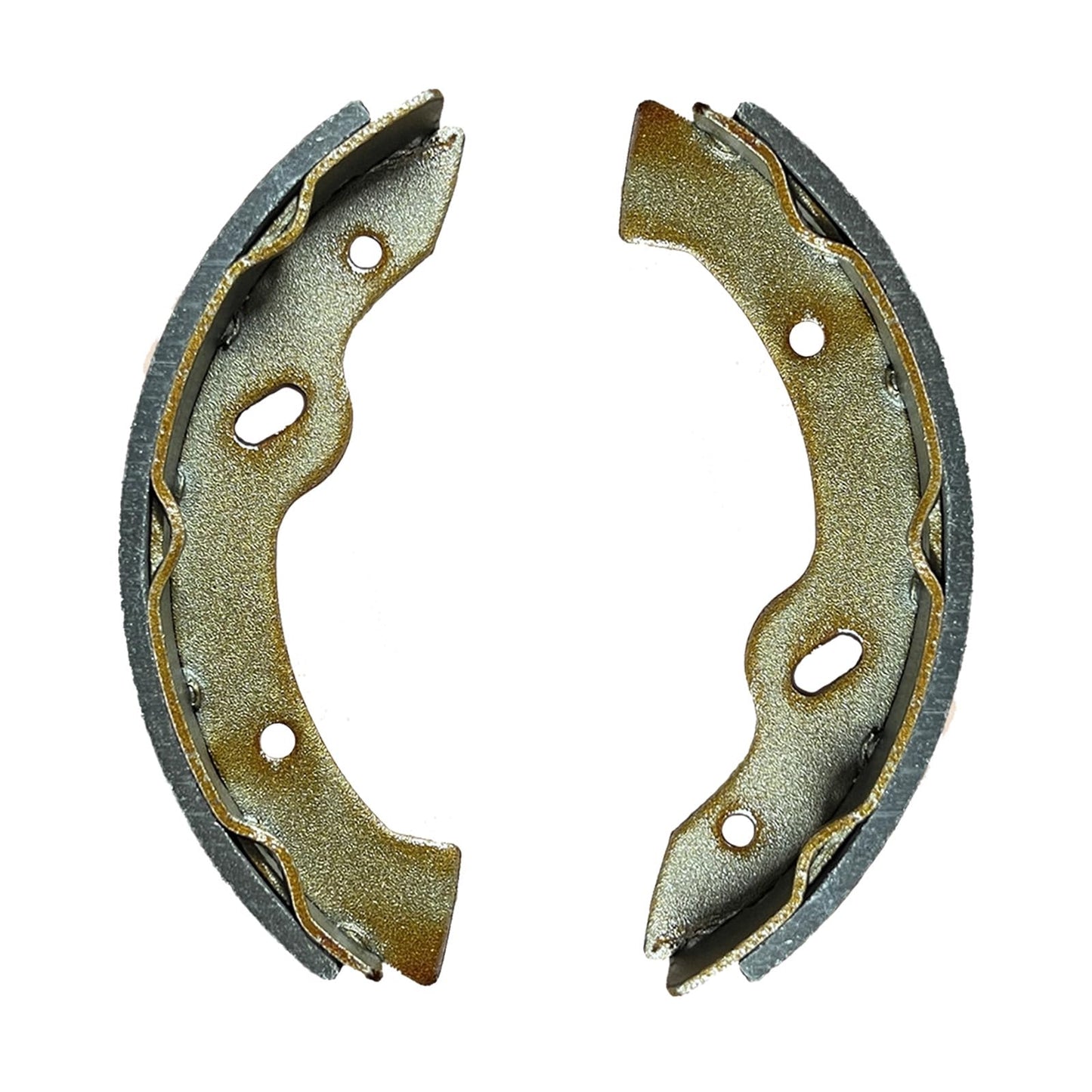Golf Cart EZGO Brake Shoes Pads & Brake Spring Kit Assembly Fits E-Z-Go Medalist/TXT 1997 Up, Workhorse 1996+ and Yamaha G9-G22 94-06 Replace OEM 27943G01 70795G01 27944G01