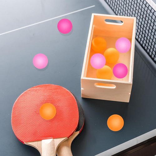 JarThena | 120Pcs Colorful Table Tennis Balls - 40mm Training Balls for Indoor & Outdoor Play