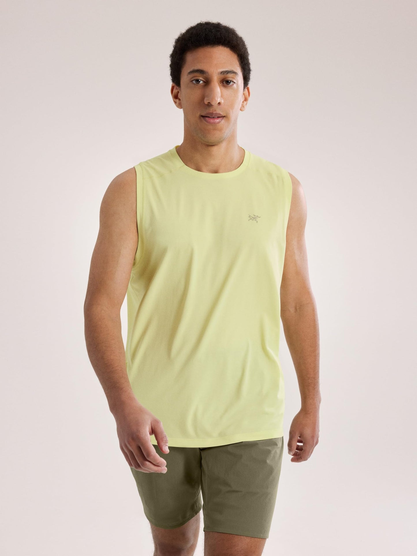 Arc'teryx Cormac Tank Men's | Performance Tank for High-Output Activities - Redesign | Ray Heather, X-Large