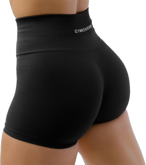 Gymreapers Seamless Athletic Shorts for Women - Squat Proof, High Waisted, Quick Drying Biker & Yoga Running Gear