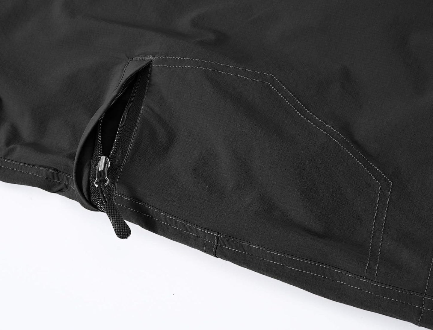 BASUDAM Men's Cargo Hiking Shorts - Quick Dry, Lightweight Design with 6 Pockets for Travel & Camping