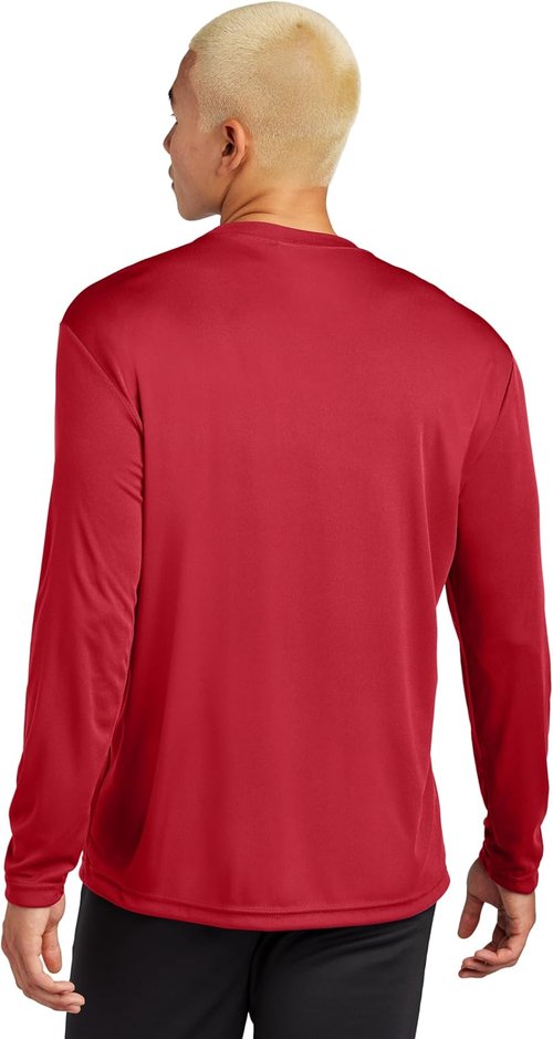 Clothe Co. Men's Long Sleeve Tee - Moisture-Wicking Dry Fit T-Shirt | Big & Tall Sizes Available