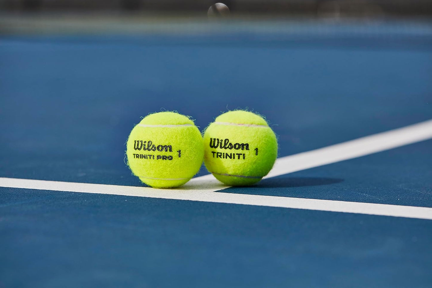 WILSON Triniti Pro Tennis Balls - High Performance, Eco-Friendly | Pack of 3, Bright Yellow