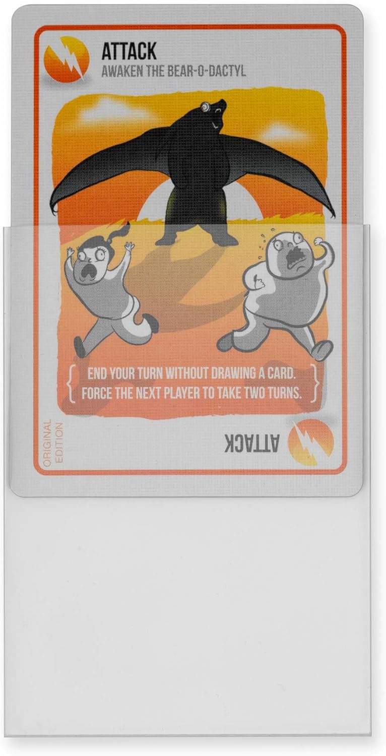Vault X Standard Board Game Sleeves - Premium Clear Protection for Standard Cards | 65.5 x 91mm (50 Pack)