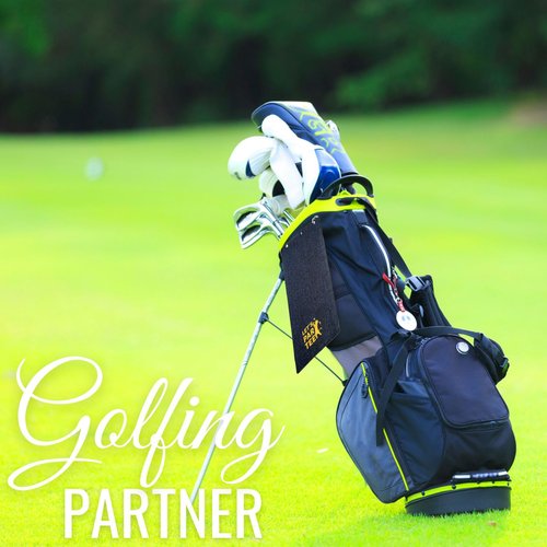 CybGene Cat Golf Towel, 16'x24' Microfiber, Black - Cat