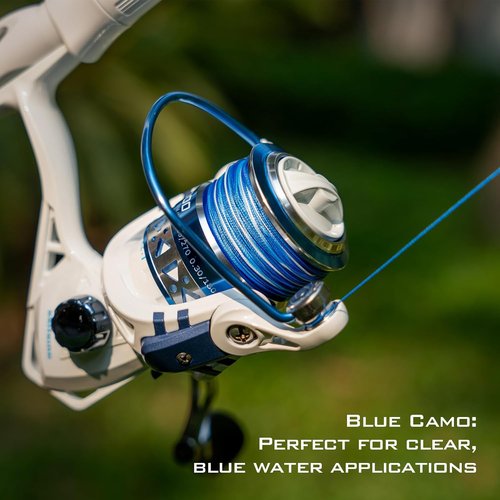 KastKing SuperPower Braided Fishing Line - Abrasion Resistant & Zero Stretch - Smaller Diameter, 300 Yards