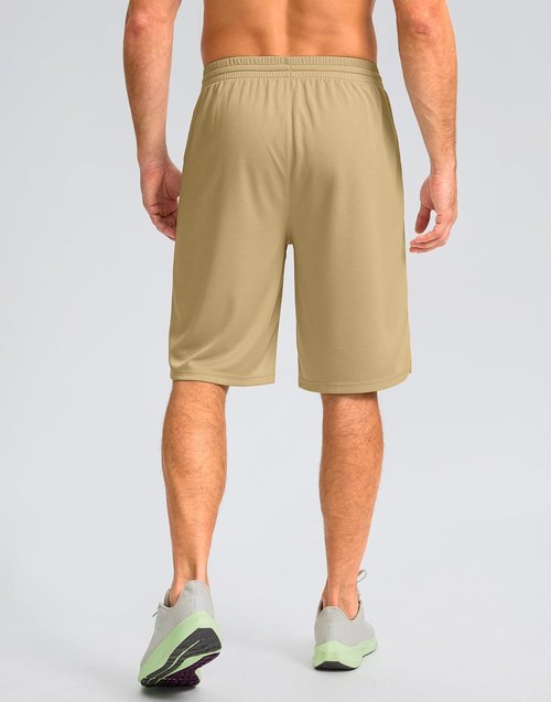 G Gradual Men's Athletic Shorts - Lightweight Quick-Dry Basketball Shorts with Pockets | 11" Length