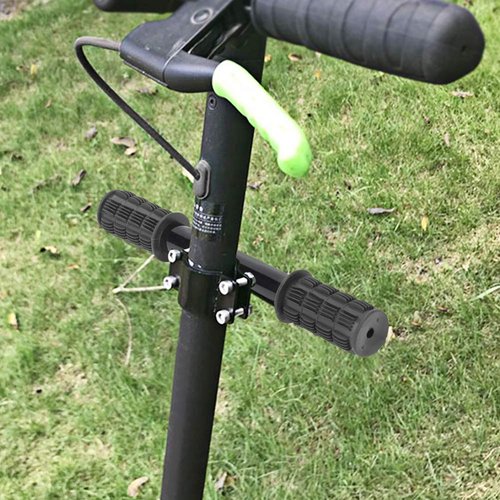 Scooter Children's Handlebar, Safety Scooter Kids Handle Grip Bar Electric Scooter Child Handrail for Electric Scooter(Black) Electric Car Scooter Supplies