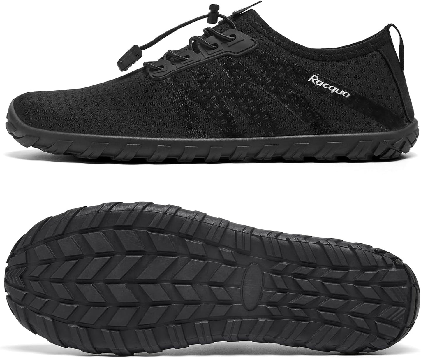 Racqua Water Shoes - Quick-Dry Barefoot Swim Shoes for Men & Women | Lightweight Aqua Footwear