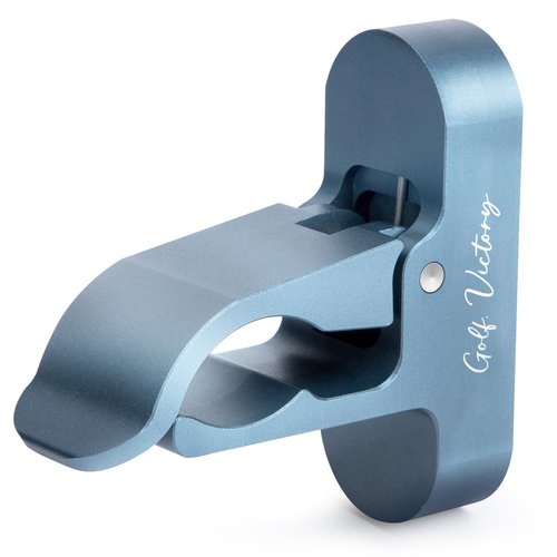 Aliennana Magnetic Golf Holder Clip for Golf Cart Aluminum Alloy Stand Clip - Universal Golf Cart Hold 30-60 Rings Magnetic Clip Golf Gifts for Golfers Golf Accessories