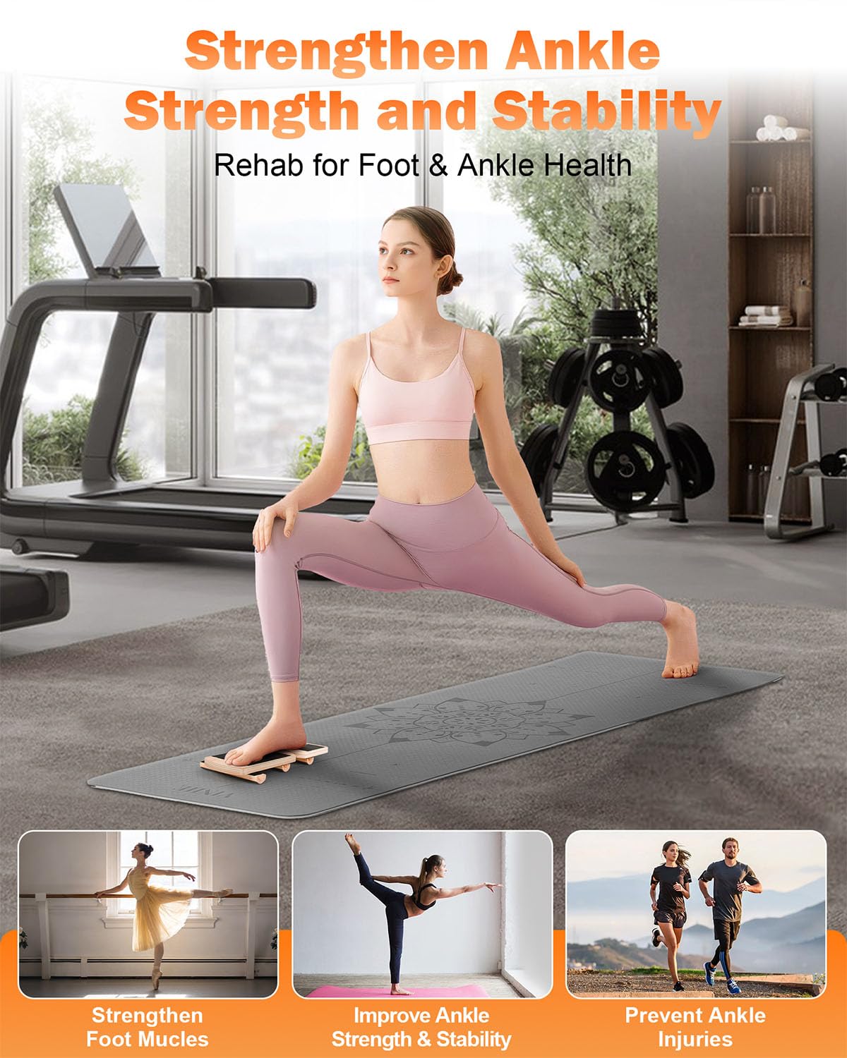 Ankle Foot Strengthener & Single Leg Balance Board