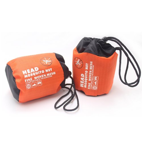 Anvin Mosquito Head Mesh Nets Gnat Face Netting for No See Ums Insects Bugs Gnats Biting Midges from Any Outdoor Activities, Works Over Most Hats Comes with Free Stock Pouches (3pcs, Grey)