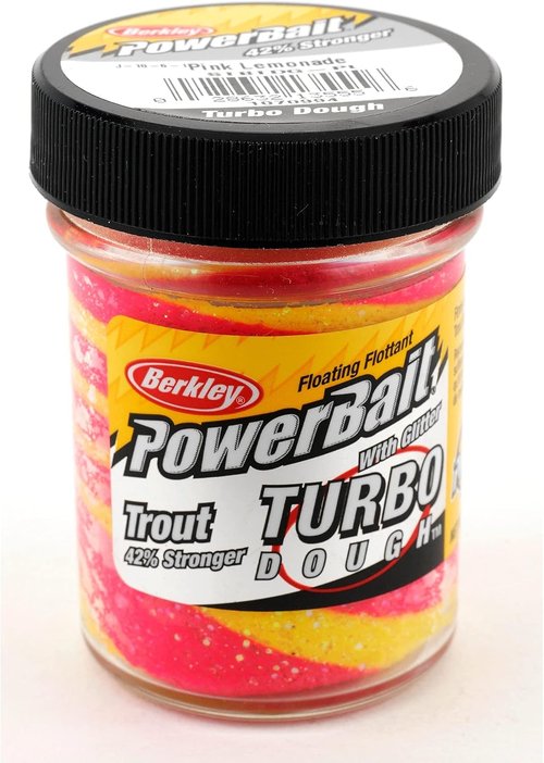 Berkley PowerBait Trout Fishing Dough Bait - Premium Scented Formula for Effective Catching