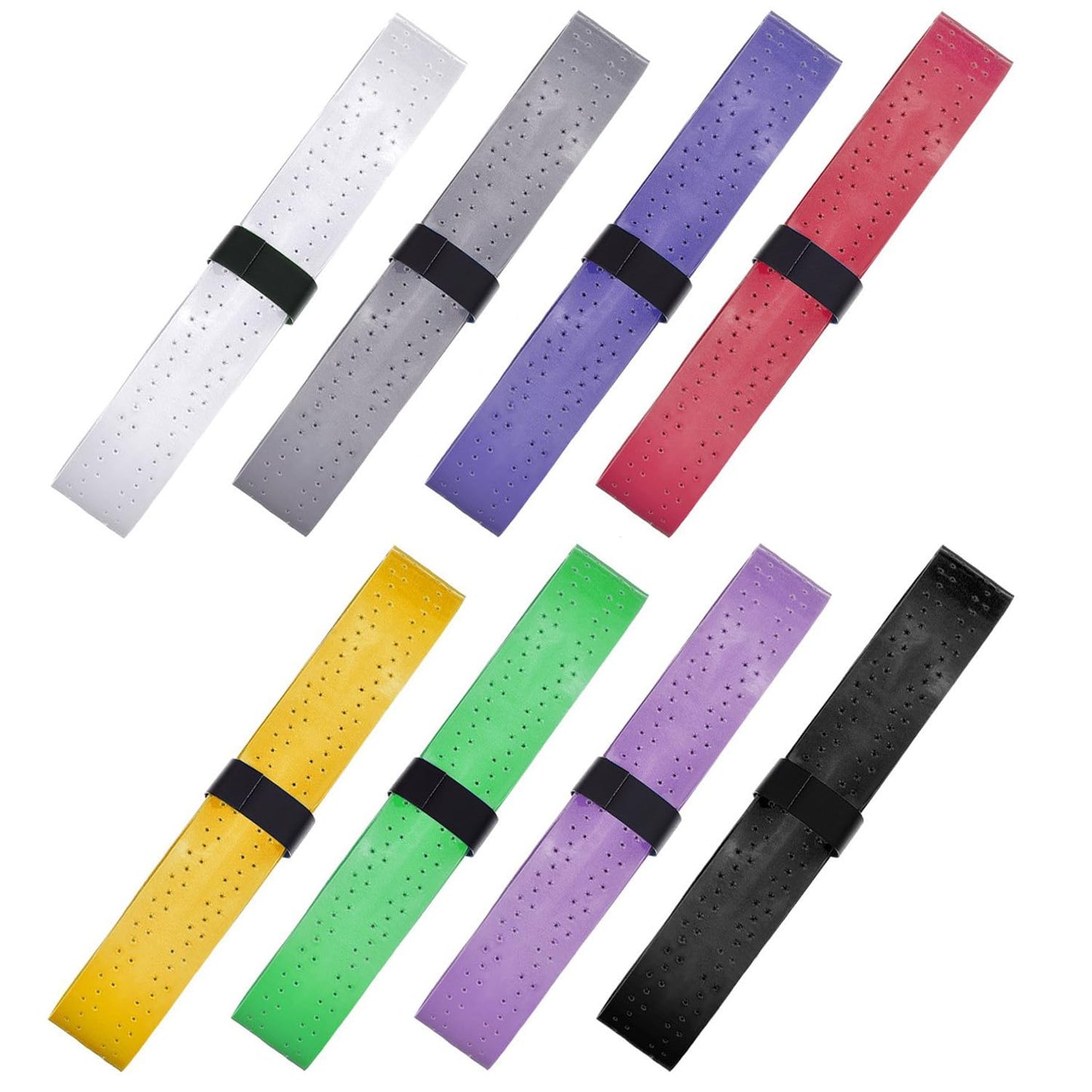 Pangda 9 Pack Badminton Racket Grips for Anti Slip and Absorbent Wicking Grip Tape for Badminton Racket Overgrips Tennis Grips Pickleball Paddle Overgrip