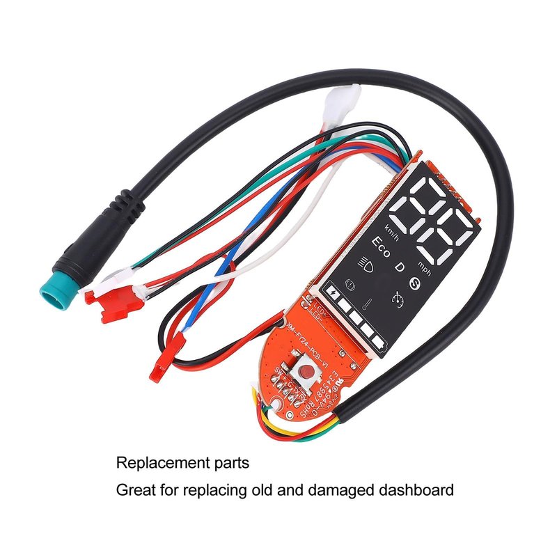 lvifloae Electric Scooter Dashboard PCB Bluetooth Circuit Board Data Display Replacement for Outdoor Riding LENZOD Controller