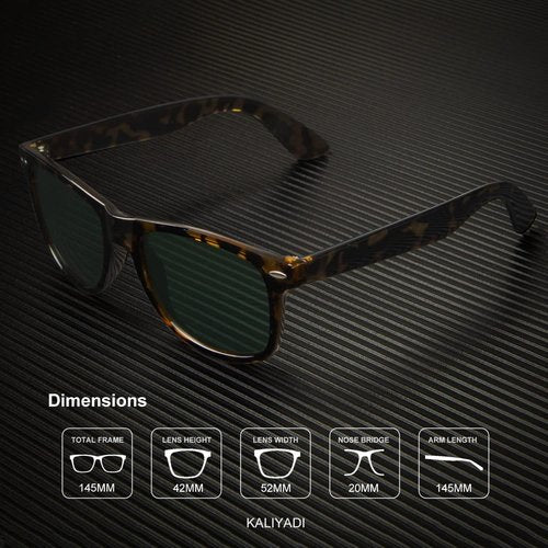 KALIYADI Polarized Sunglasses for Men & Women | UV Protection for Driving & Outdoor Activities
