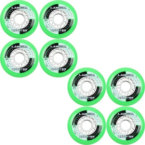 Labeda Wheels Inline Roller Hockey Shooter 8 Pack (80mm)