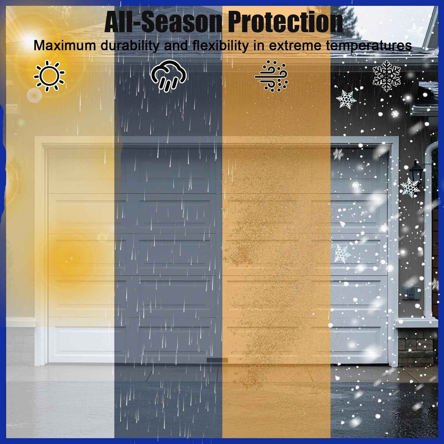 Symyda Garage Door Seal P Bulb – 10.2Ft Flexible Weatherproof TPE Seal for Drafts, Noise Reduction and Saves Energy, Easy DIY Installation, Temperature Resistant, Fits Single Channel Garage Door