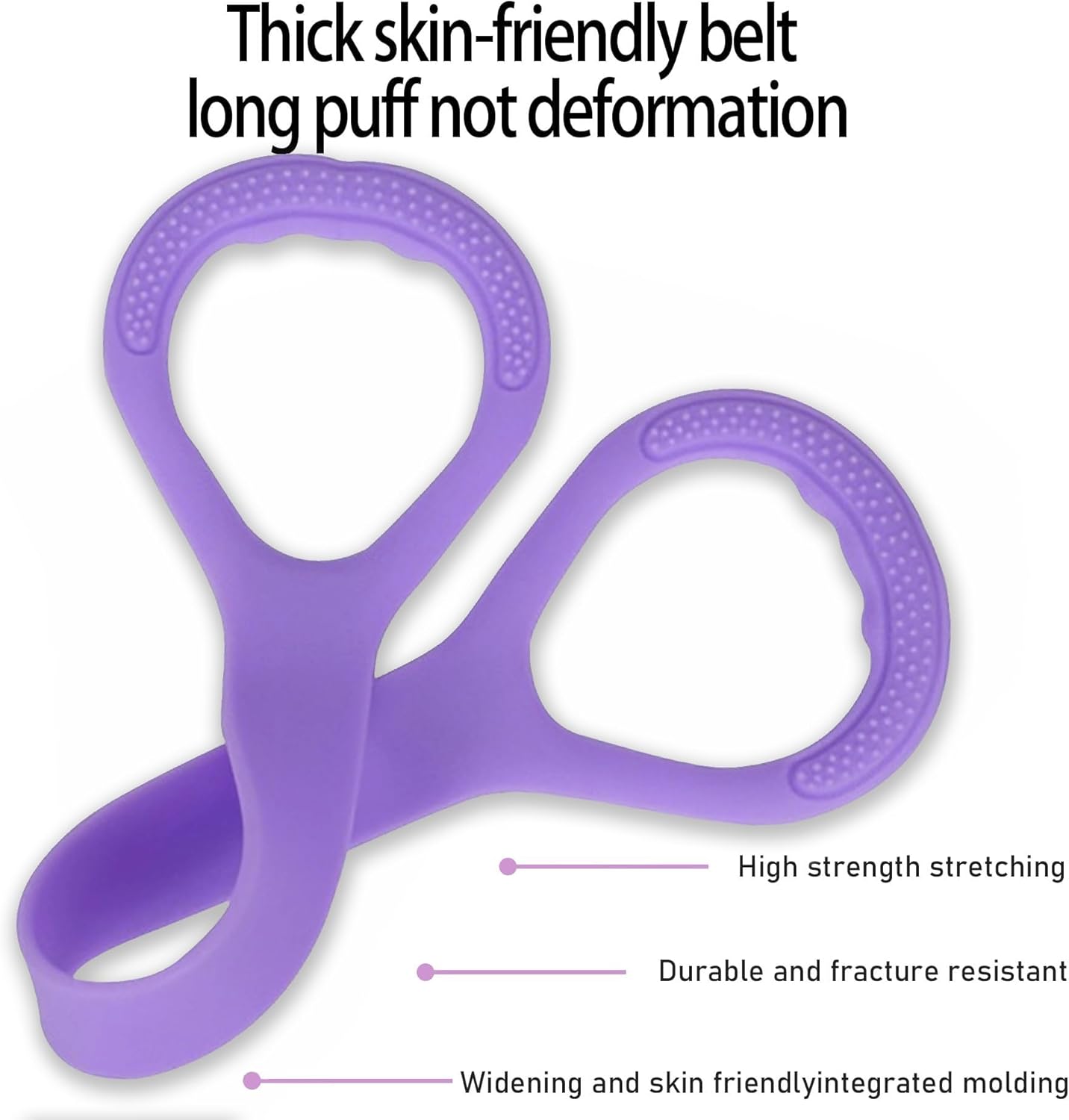 Skiennix Figure 8 Resistance Band - Versatile Elastic Workout Bands for Arm, Back & Shoulder Training