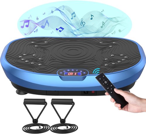 AXV Vibration Plate Exercise Machine - Whole Body Workout & Weight Loss Fitness Platform | Home Gym Equipment