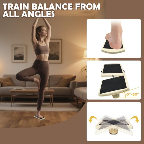LIMUOXO Foot Strengthener, Professional-grade Ankle Balance Board, Integrates Foot Strength Reinforcement and Balance Training, Helps to Relieve Daily Foot Discomfort.