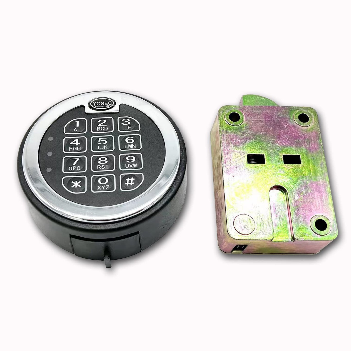 YOSEC Electronic Digital keypad time delay Lock for Safe Box, up to 5 User Codes, time delay from 0-59 Minutes,Dual Control Model