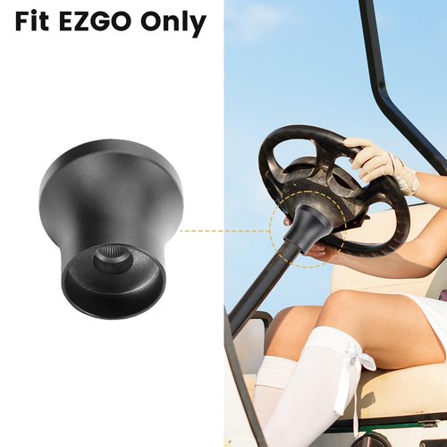 fensong Golf Cart Steering Wheel Adapter,Golf Cart Accessories EZGO TXT and RXV Steering Wheel Adapter, Ezgo Golf Cart Accessories