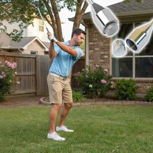 Japard Golf Grip &Tempo Trainer, Right Hand – Adjustable Weighted Swing Trainer, Improve Grip Accuracy, Wrist Strength & Ball Control