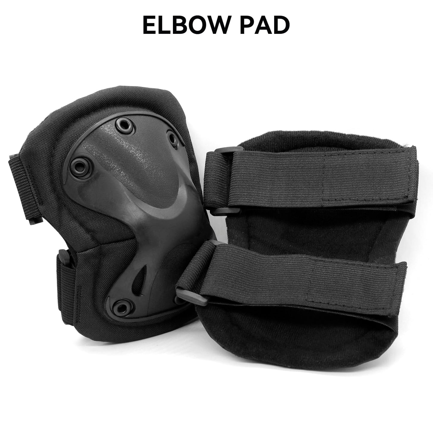 AOUTACC Combat Elbow Protective Pads Set for Outdoor CS Paintball Game Cycling Safety Skateboarding Gear Skates Knee Protection Guard Pads