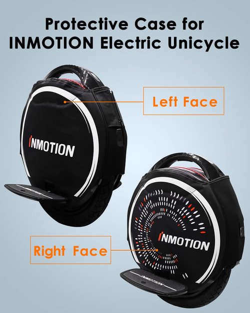 I INMOTION Electric Unicycle Protective Cover, Anti-Fall Anti-Collision Case for V8S/V8F One Wheel Hoverboard