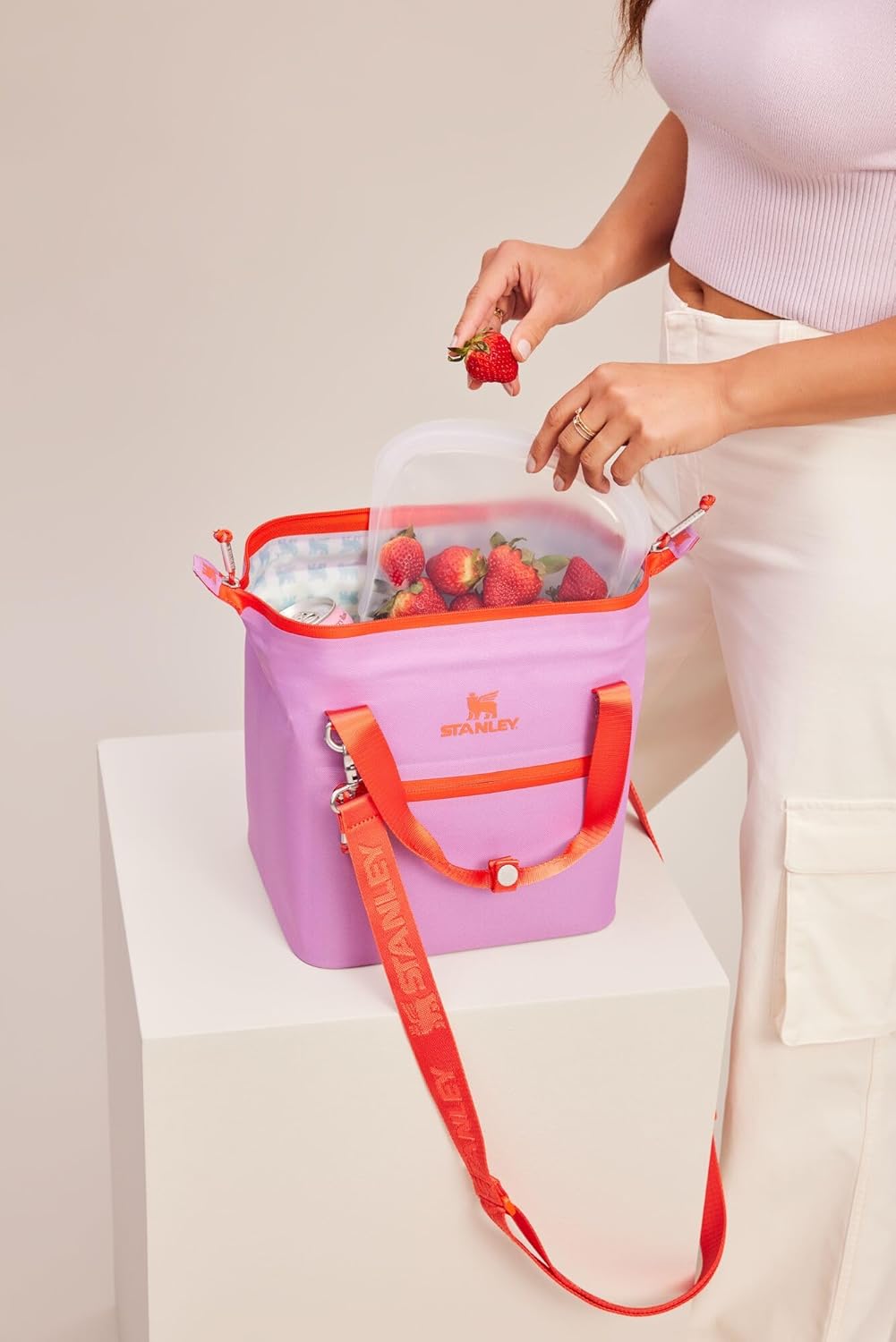 Stanley All Day Julienne Soft Cooler Bag - Insulated Lunch Box | BPA-Free Travel Bag with Zipper