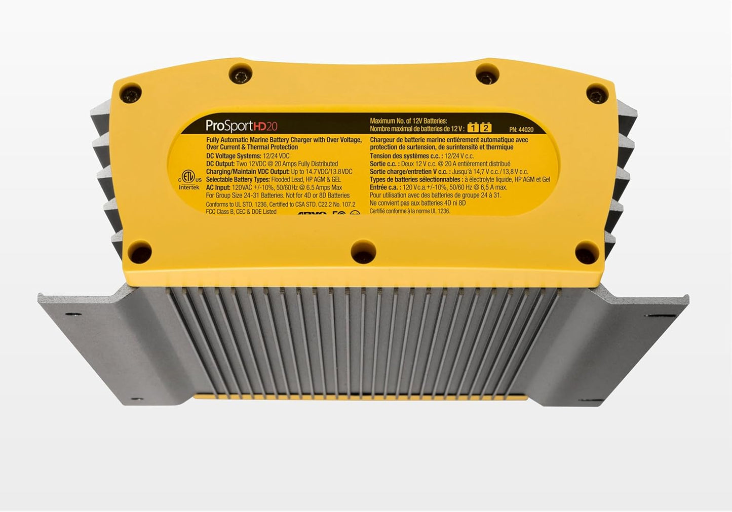 ProMariner 44006 ProSport HD Marine Battery Charger - Waterproof, 6 Amp, 1 Bank