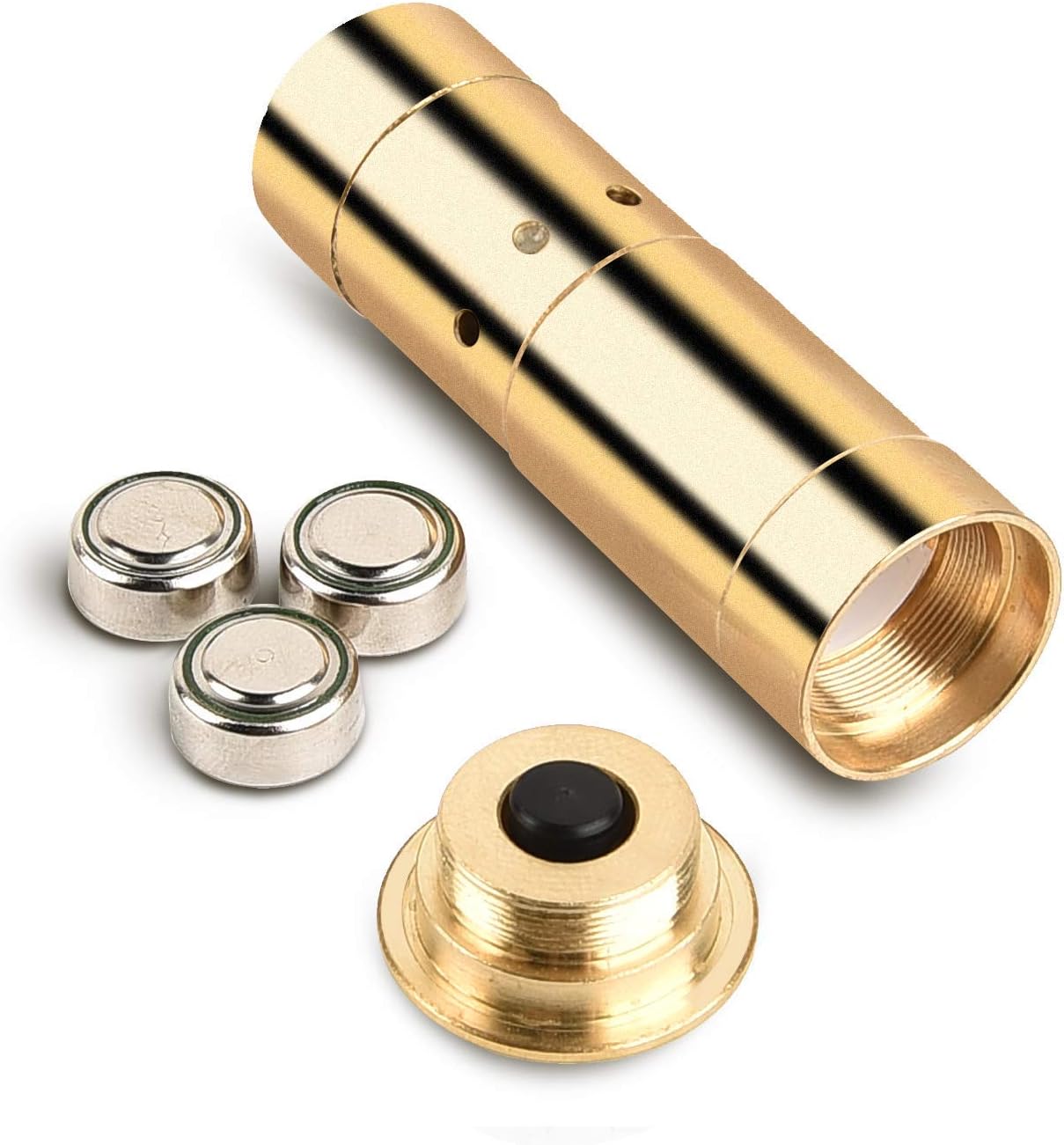 MidTen Bore Sight Laser | .45 ACP & 20-Gauge Red Dot Boresighter with Extra Batteries