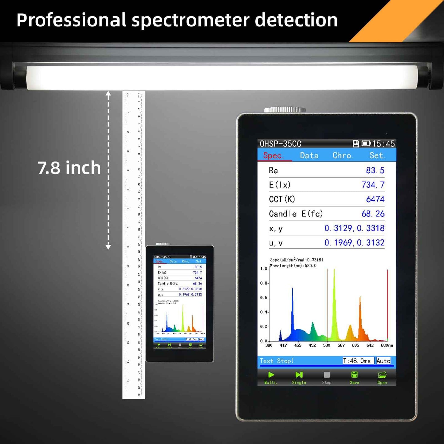 coospider-repta 6 Pack F15T8 18 Inch 15W T8 Fluorescent Replacement Tube Bulb Daylight 6500K Medium Bi-Pin G13 Base 6 Count