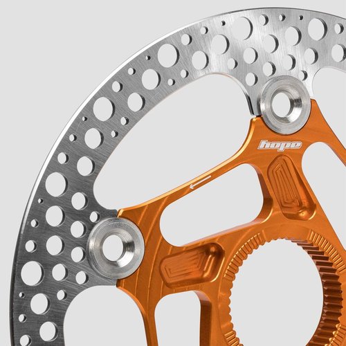Hope Rx Center Lock Disc Rotor Orange, 160Mm