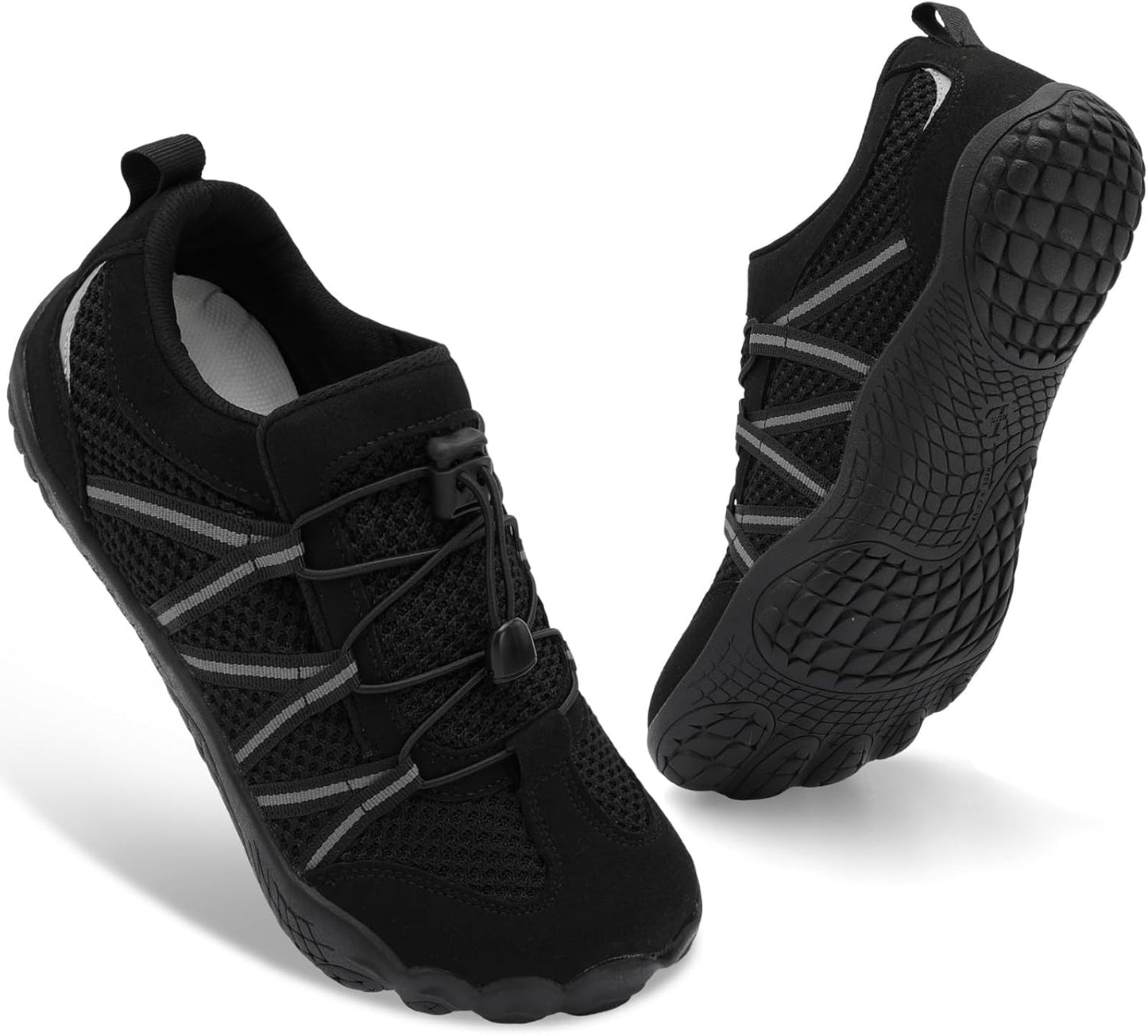 Spesoul Barefoot Shoes - Minimalist Slip-On Sneakers with Wide Toe Box | Lightweight & Breathable for Hiking & Running
