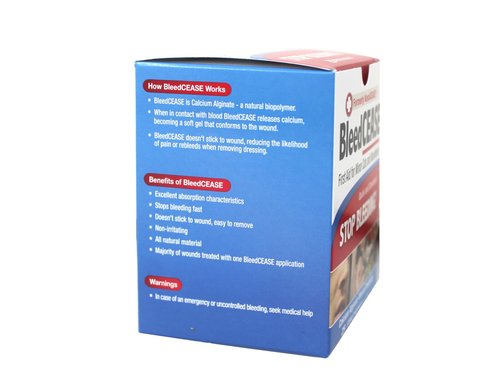 BLEEDCEASE Stop Bleeding STERILE 25 Count 2 Pack